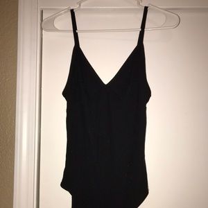 Black Tank Bodysuit